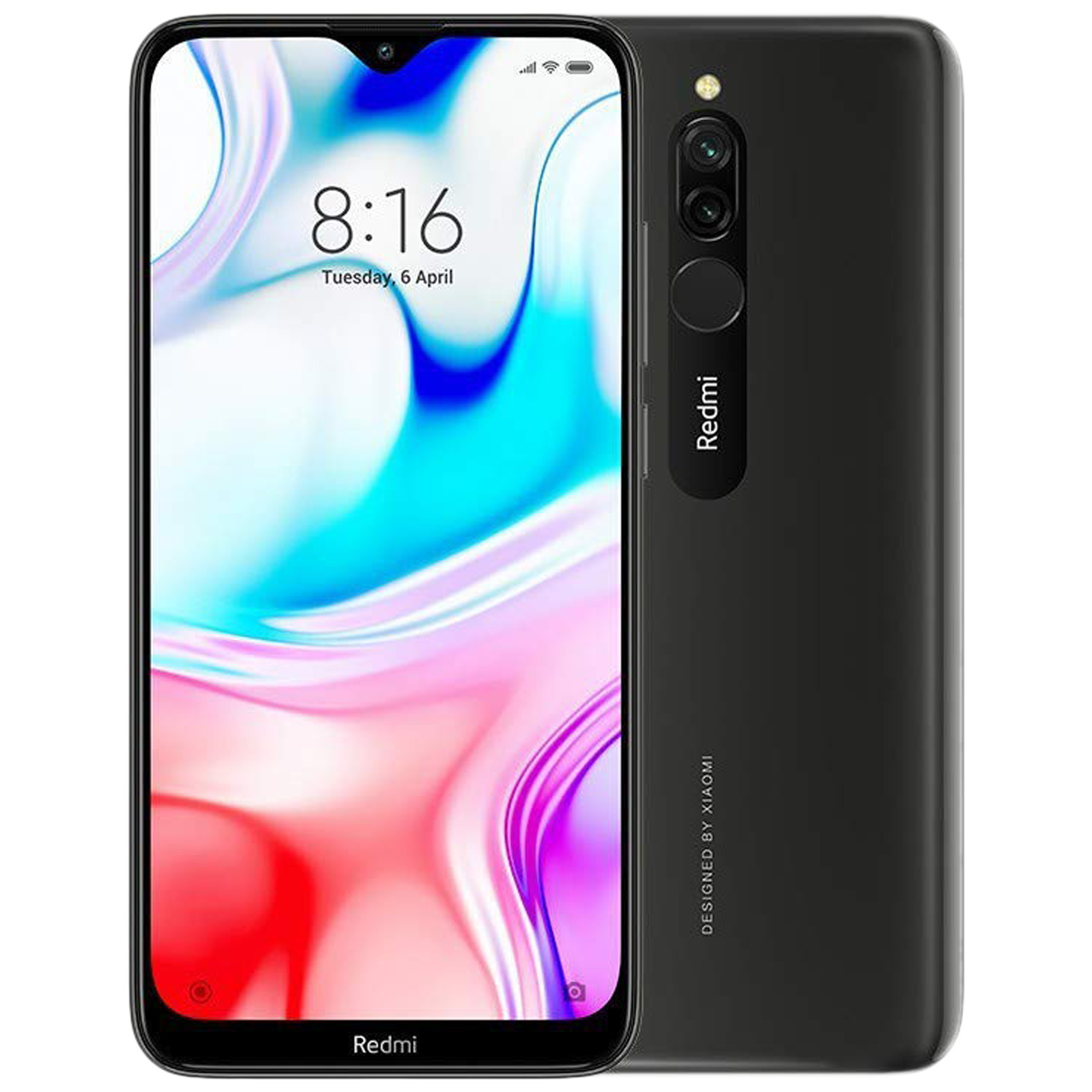 Buy Refurbished Redmi 8 (4GB RAM, 64GB ROM, Onyx Black) Online - Croma